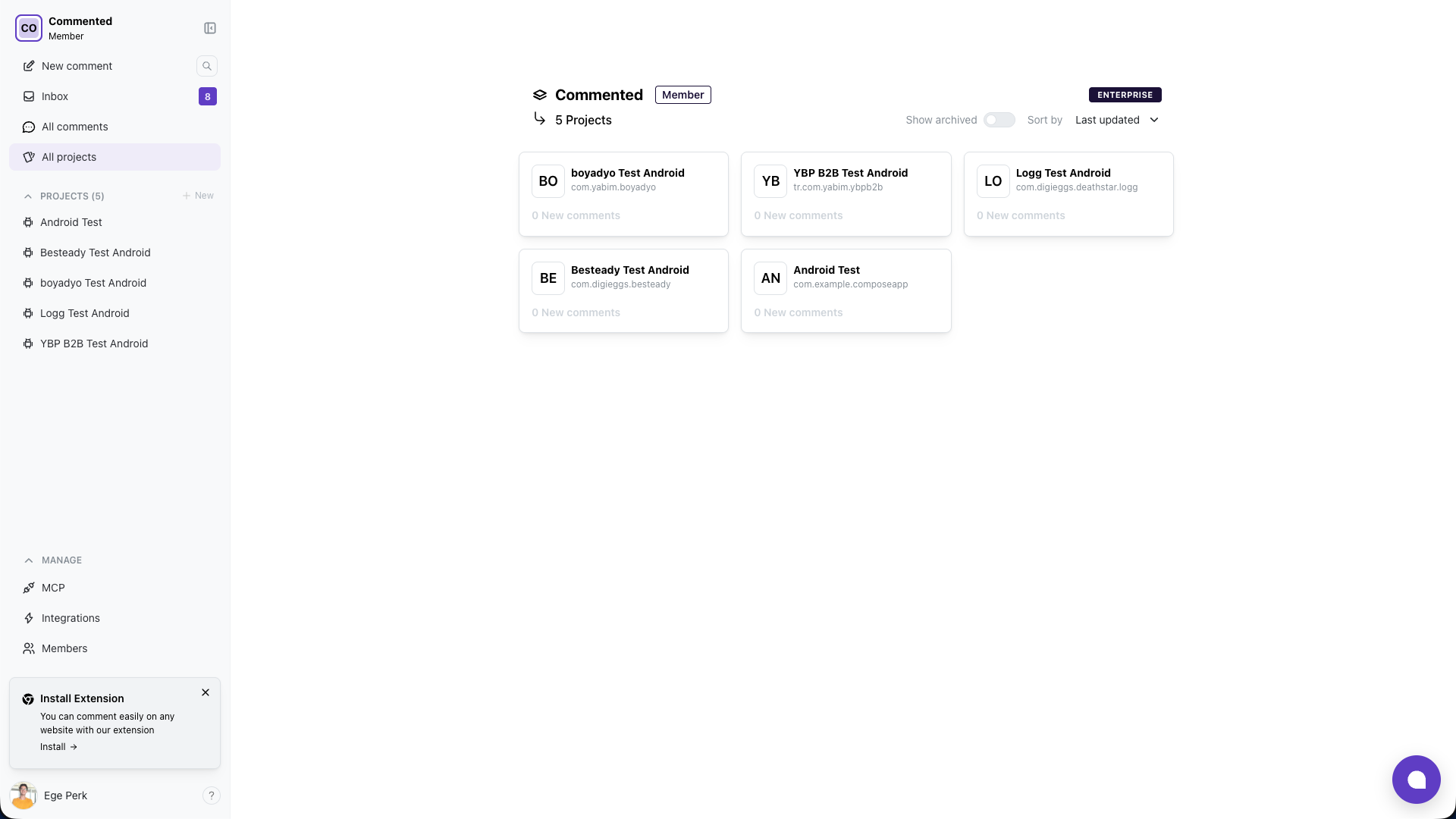 Commented: Seamless Collaboration & Commenting Tool — 3