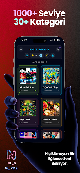 Neon Words: Word Puzzle — 8