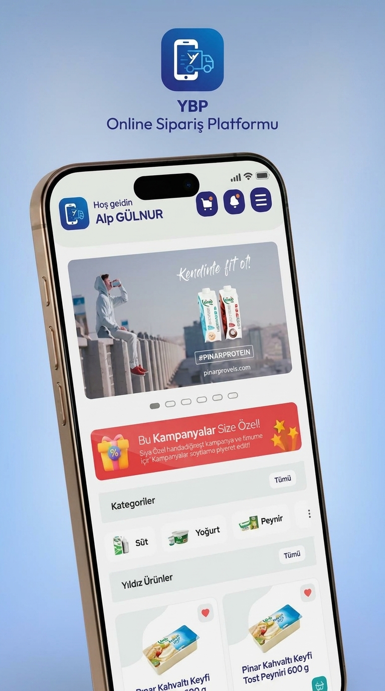 Yaşar Birleşik Pazarlama - B2B Mobile Portal — 2
