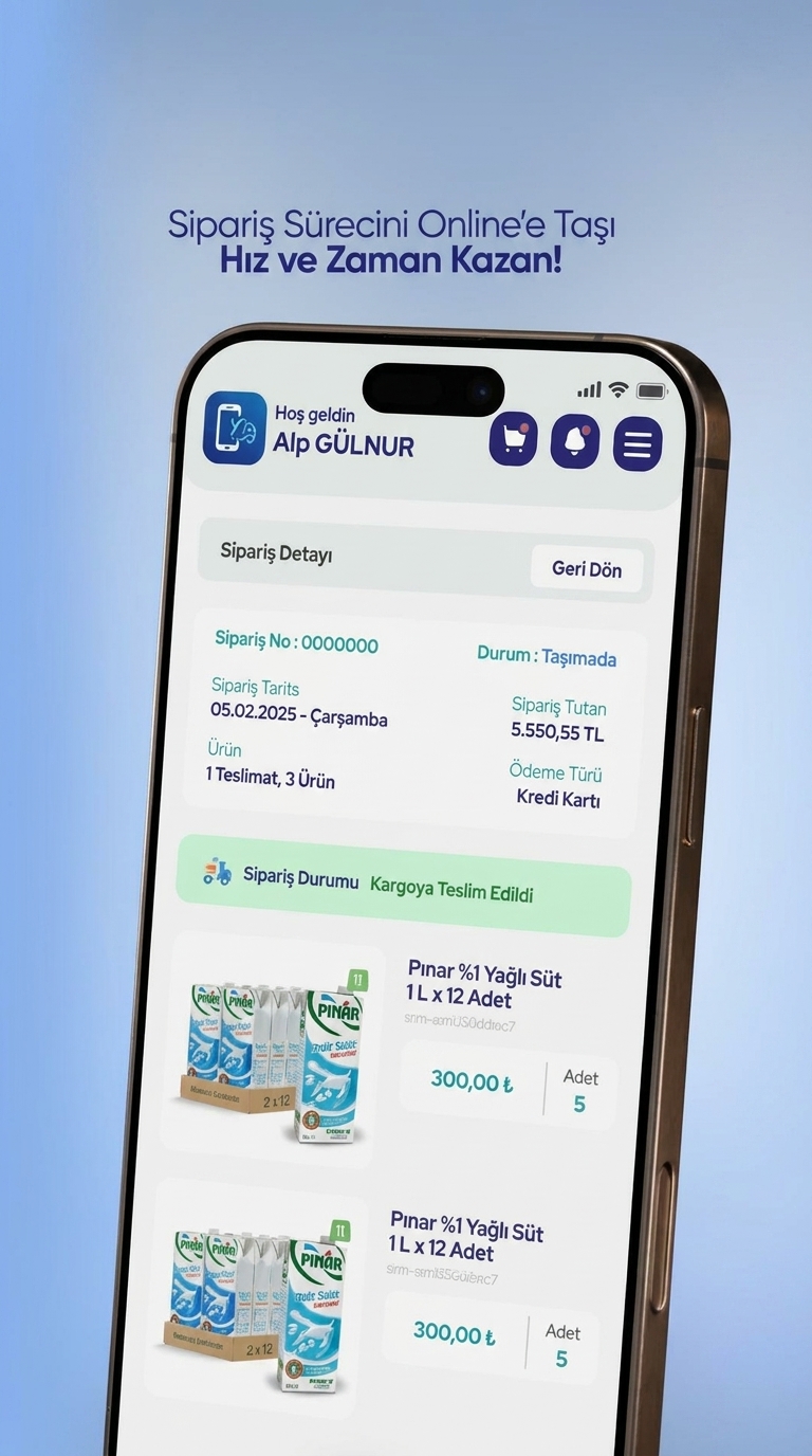 Yaşar Birleşik Pazarlama - B2B Mobile Portal — 8