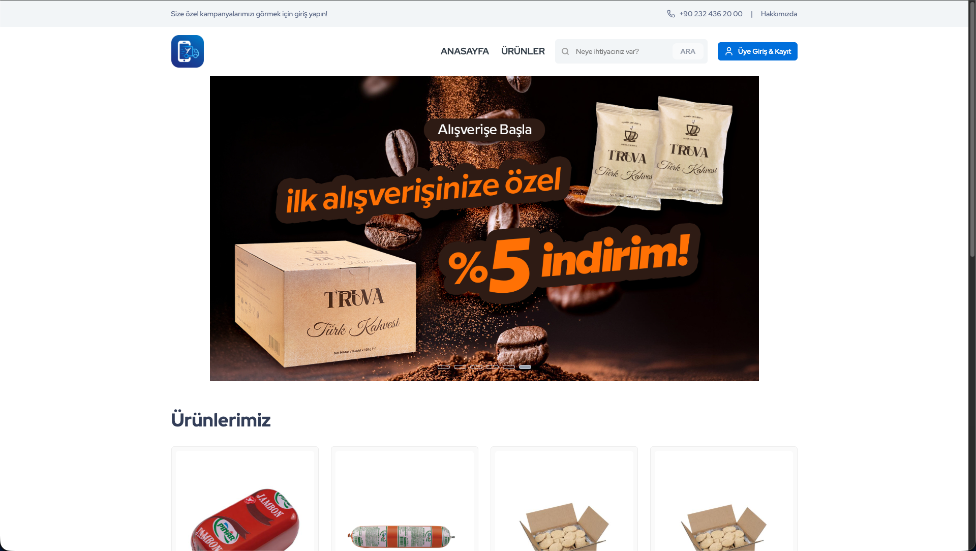 Yaşar Birleşik Pazarlama - B2B Web Portal — 2
